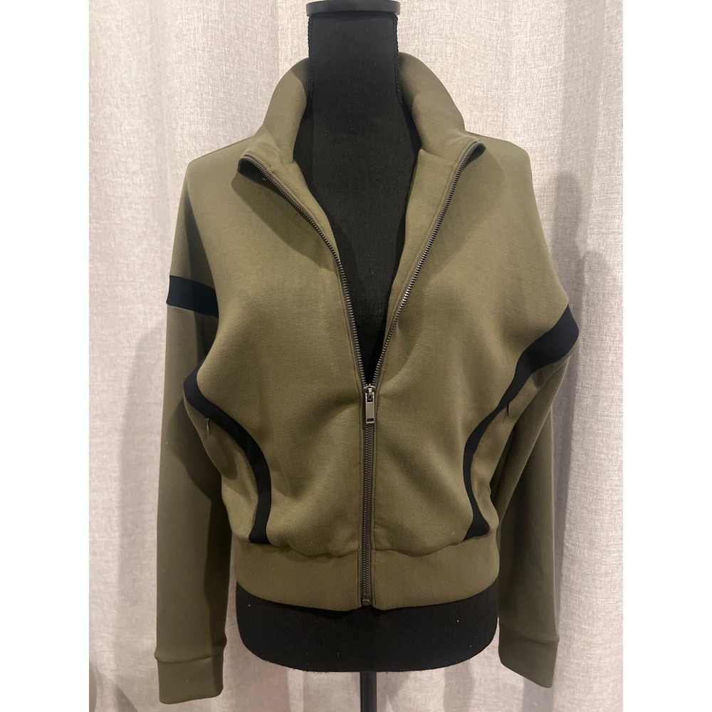 Spanx AirEssentials Olive Zip Jacket